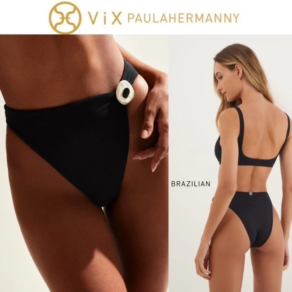 VIX Matte Sama Hot Pant Bottom in Black 138$